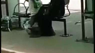 Hot Paki aunty cock stroking session and handjob outdoor, Desi sex mms leak