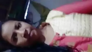 Village girl showing her pussy