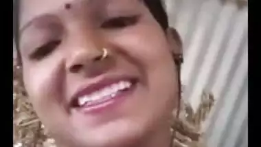 XXX whore has boobs for her Desi lover in this private video