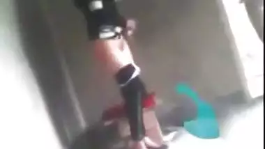 19 Old years Desi coed girl caught on spy cam having sex with bf