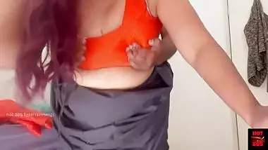 Horny Indian Couple On Cam - My Husband Fucked My Ass Harder As I Kicked Him