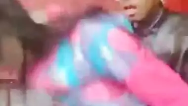 Eye-catching young Desi girl is fucked by her XXX partner outdoors