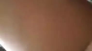 Big ass Indian girlfriend doggy style hard-core fuck with Moaning
