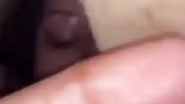 Guy fucks Desi MILF who languidly lies in bed and plays her XXX role
