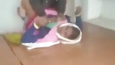 Village aunty boobs press and fucking recorded by other man