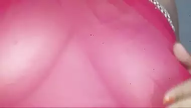 Huge Boobs In Horny Indian Bhabi Pressing And Squeezing