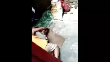 Caught Old Thakur sex with village bhabi