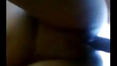 Marvelous college girl enjoys a romantic home sex session