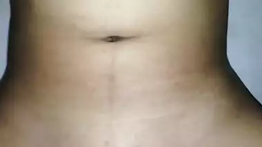 Man with camera teases girl's pussy using cock before Desi XXX action