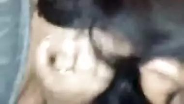 Accidental XXX excitement became fateful for Desi girl sucking cock