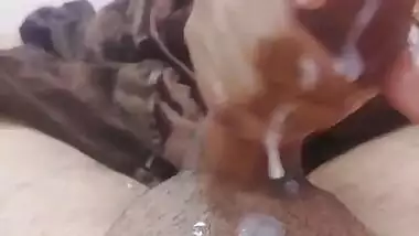 Indian beauty sucking cock Taking cum in mouth hindi voice | your indian couple