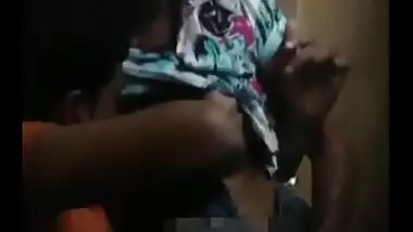 Hidden web camera catches a college pair making out in a changing room