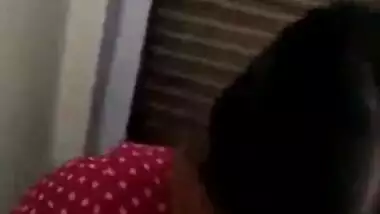 Telugu maid getting job showing big boobs