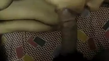 Desi GF Priya sucking BF Dick